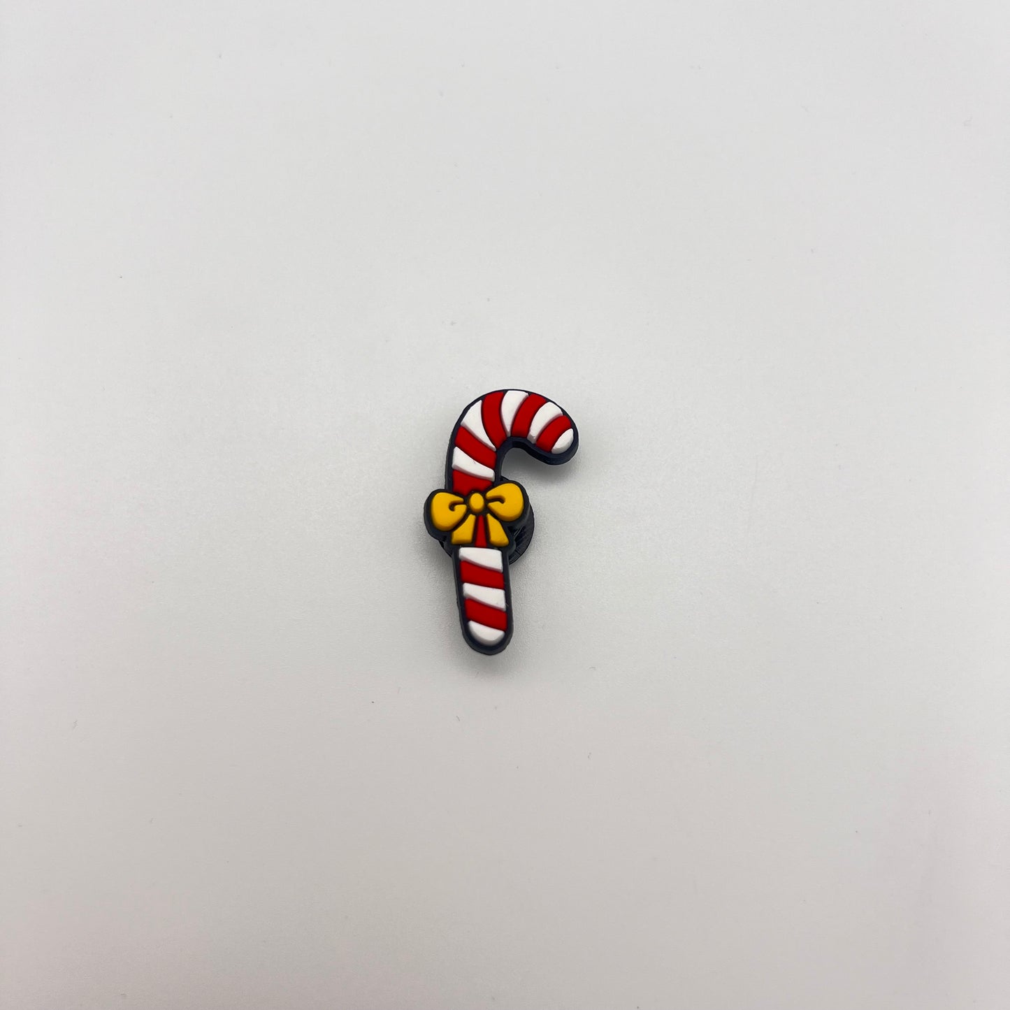 CANDY CANE - CROC CHARM (019)