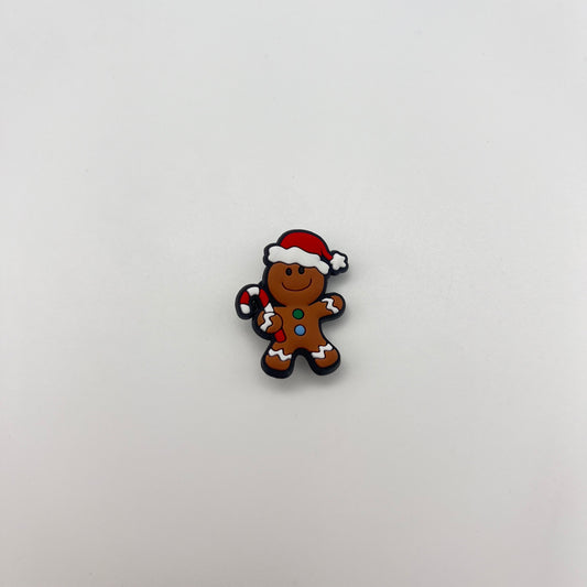 GINGERBREAD MAN - CROC CHARM (036)