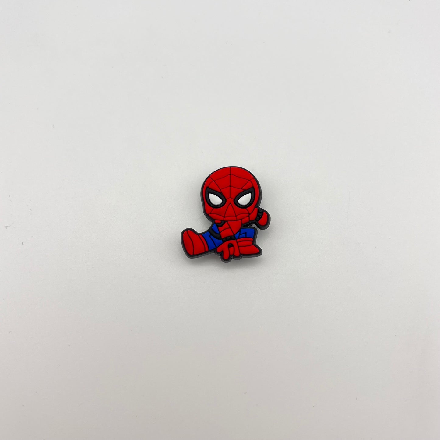 RED POSING SPIDER - CROC CHARM (070)