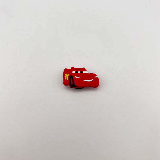 RED RACE CAR - CROC CHARM (072)