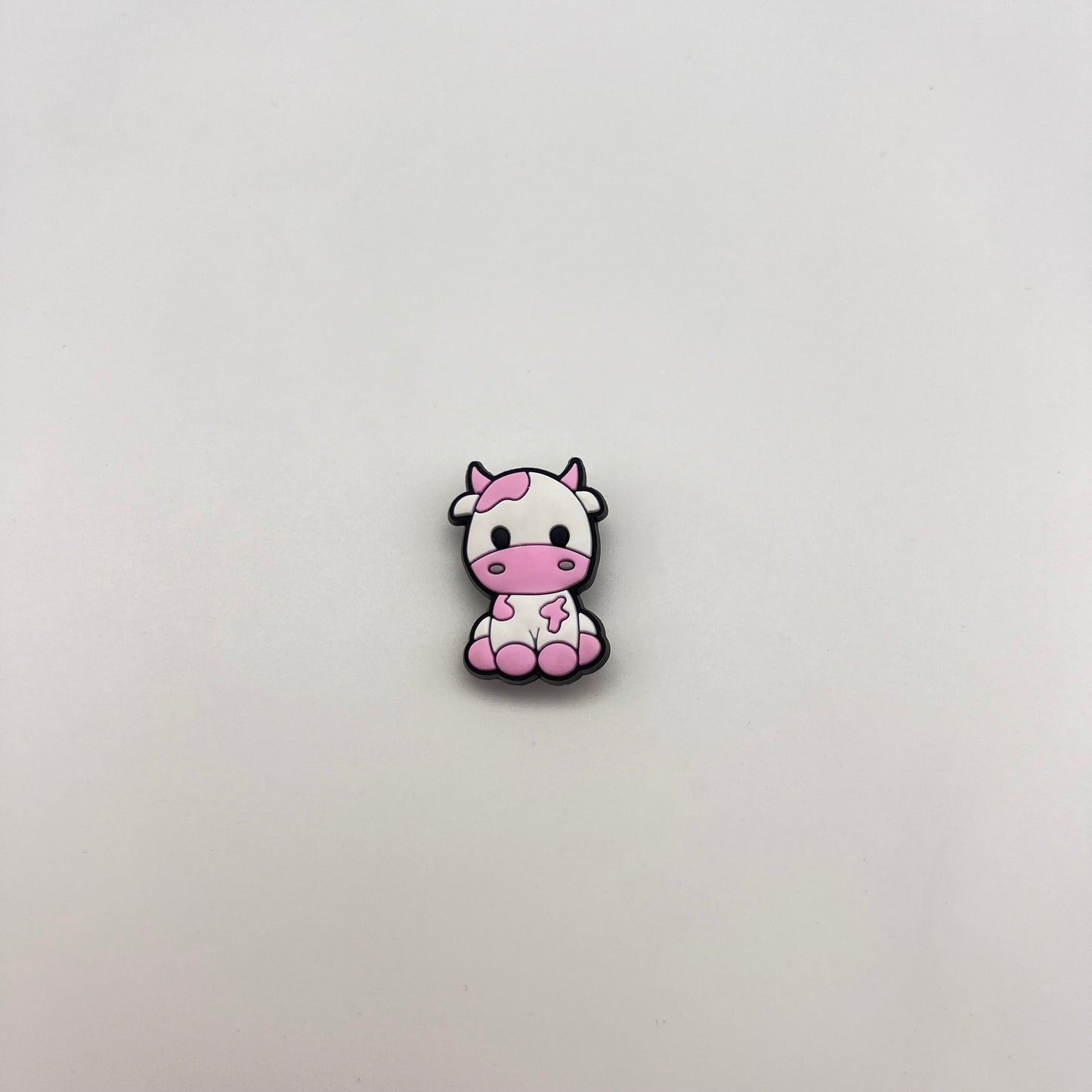 PINK COW - CROC CHARM (112)