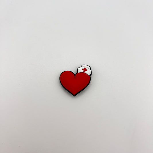 HEALTH HEART - CROC CHARM (169)