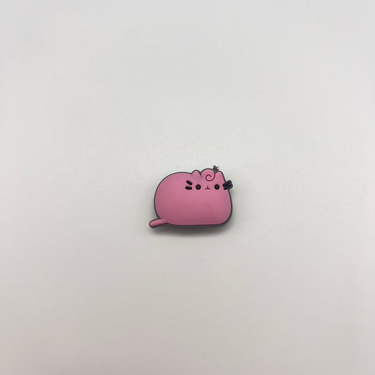 PINK FAT CAT - CROC CHARM (247)