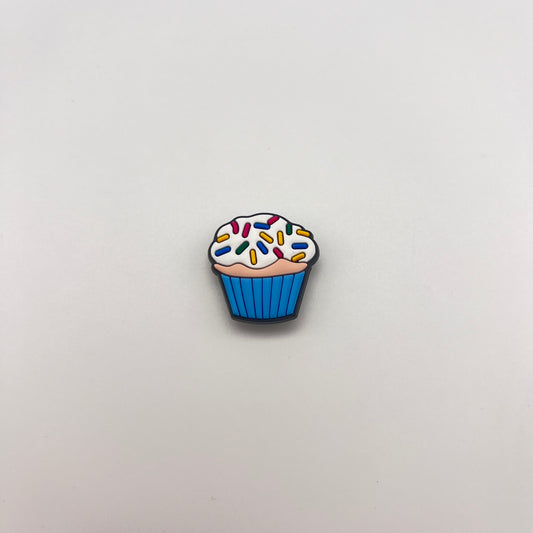 BLUE CUPCAKE - CROC CHARM (261)