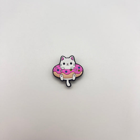 DOUGHNUT CAT - CROC CHARM (271)