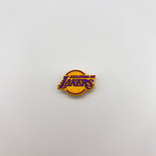 BASKETBALL RETRO LAKERS - CROC CHARMS (355)