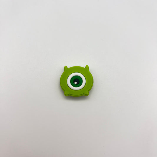 ONE EYED ALIEN CARTOON - CROC CHARM (391)