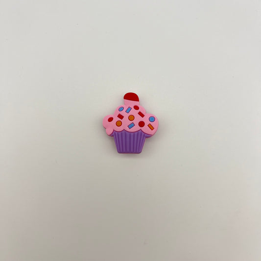 PINK CUPCAKE - CROC CHARM (394)