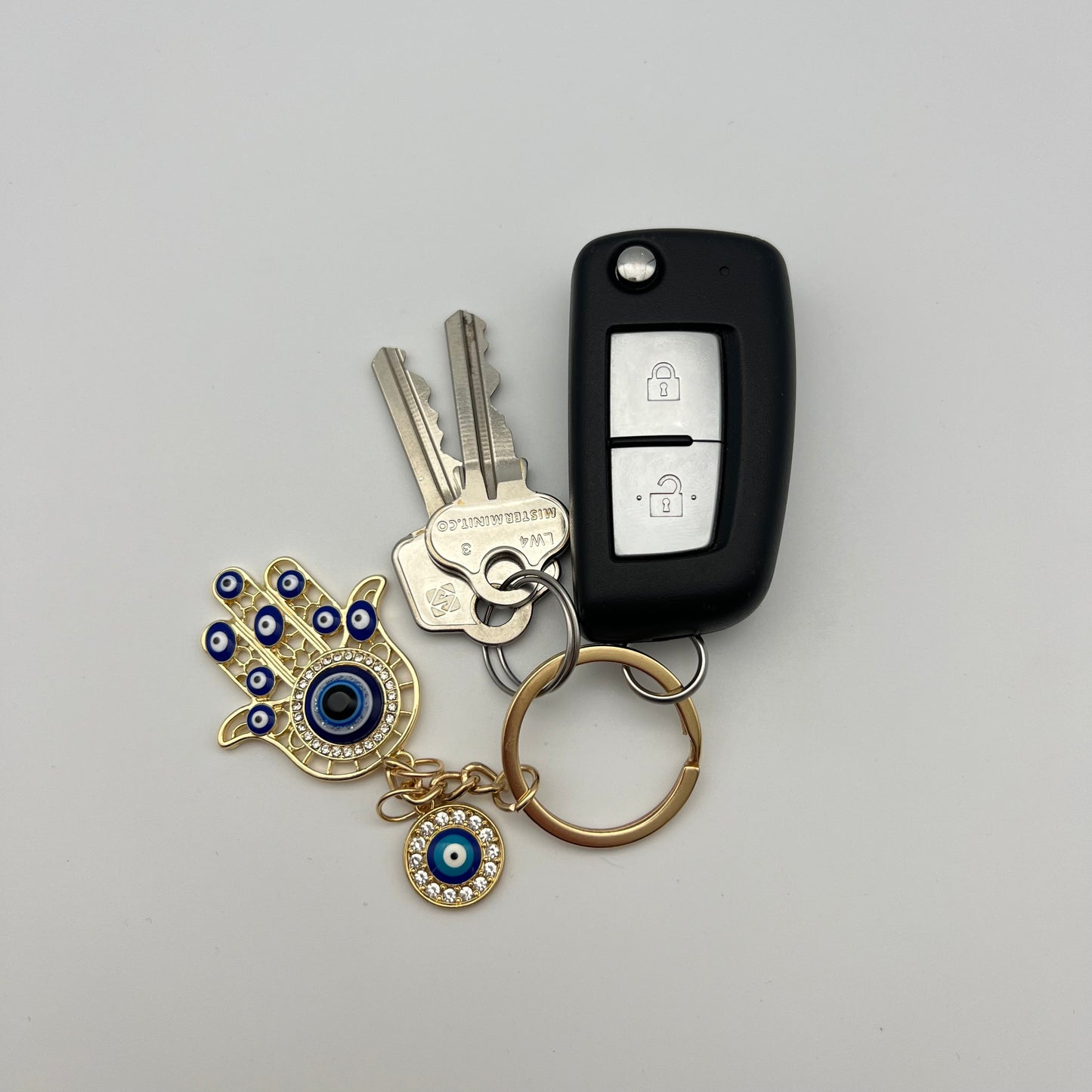 EVIL EYE HAMSA - KEY RING (426)