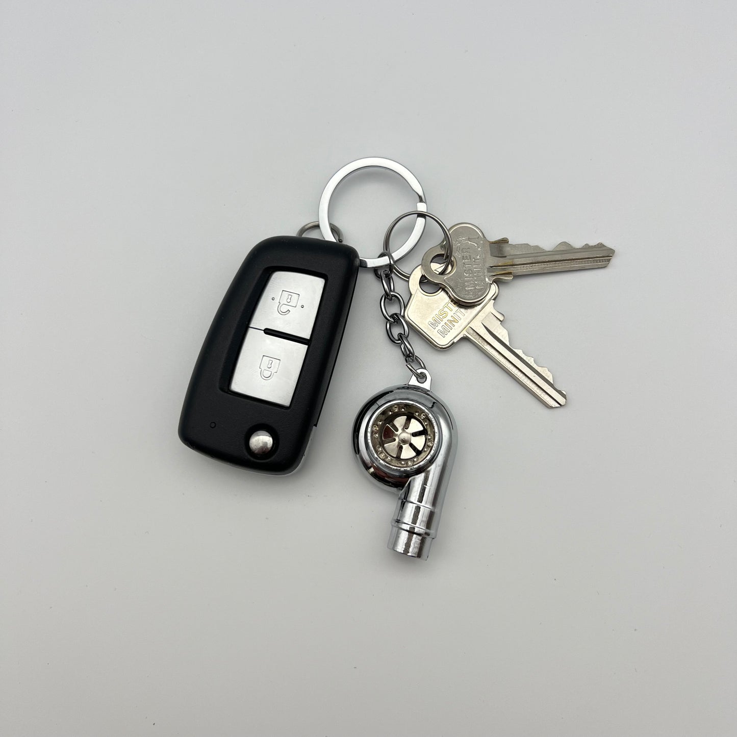 CHROME TURBO - KEY RING (429)